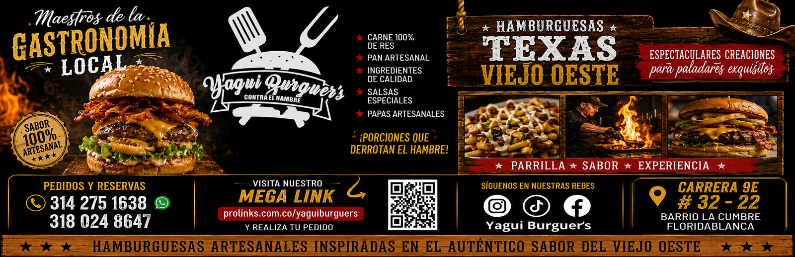 banner web yagui burguers